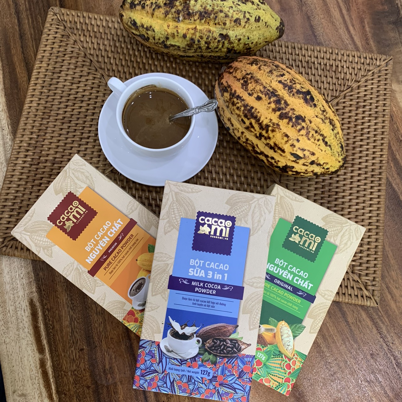 bot cacao dong hop dep